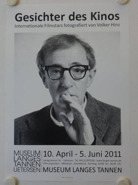 Volker Hinz - Gesichter des Kinos originales deutsches A2 Ausstellungsplakat